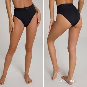 Good American Show Off Bottom Belt Dark Blue Black